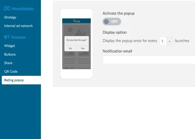 How to promote your app on your website? #2
