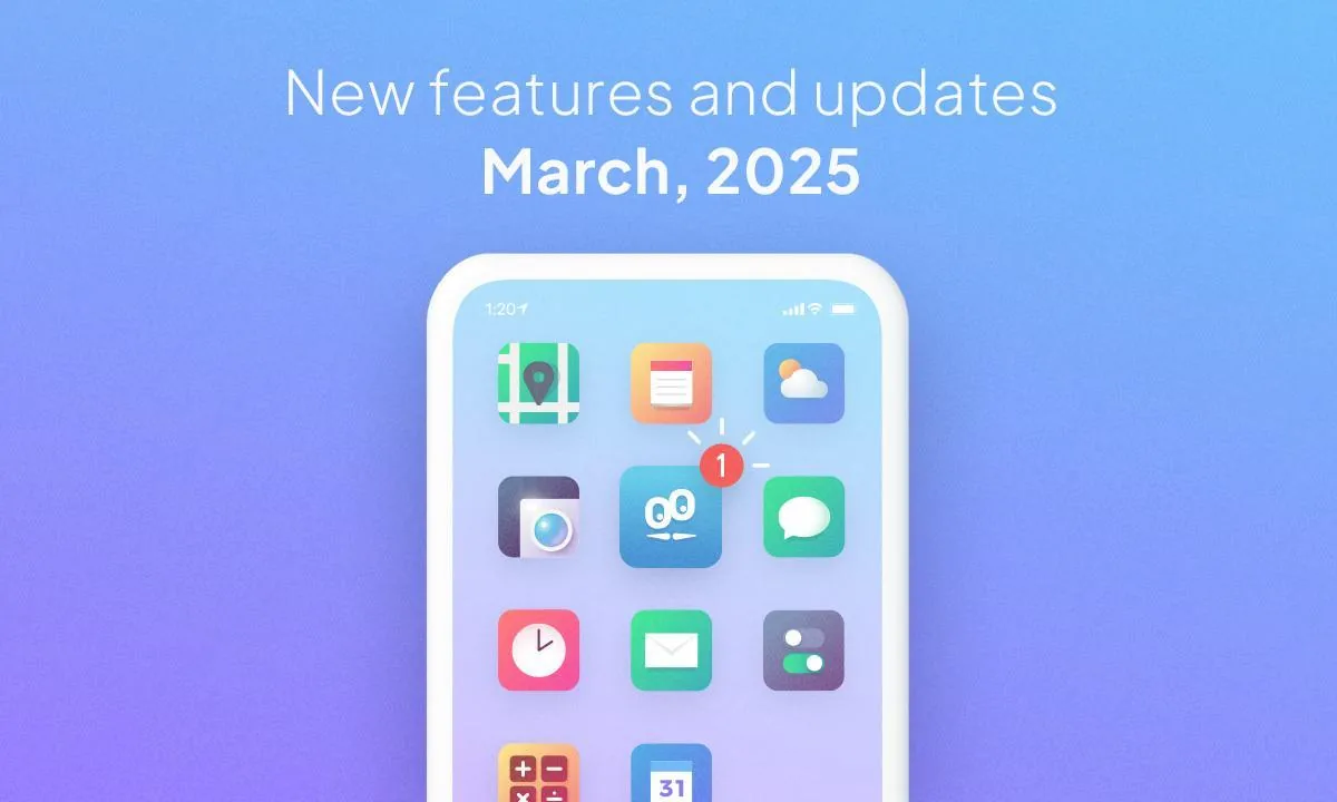 What's new at GoodBarber? March 2025