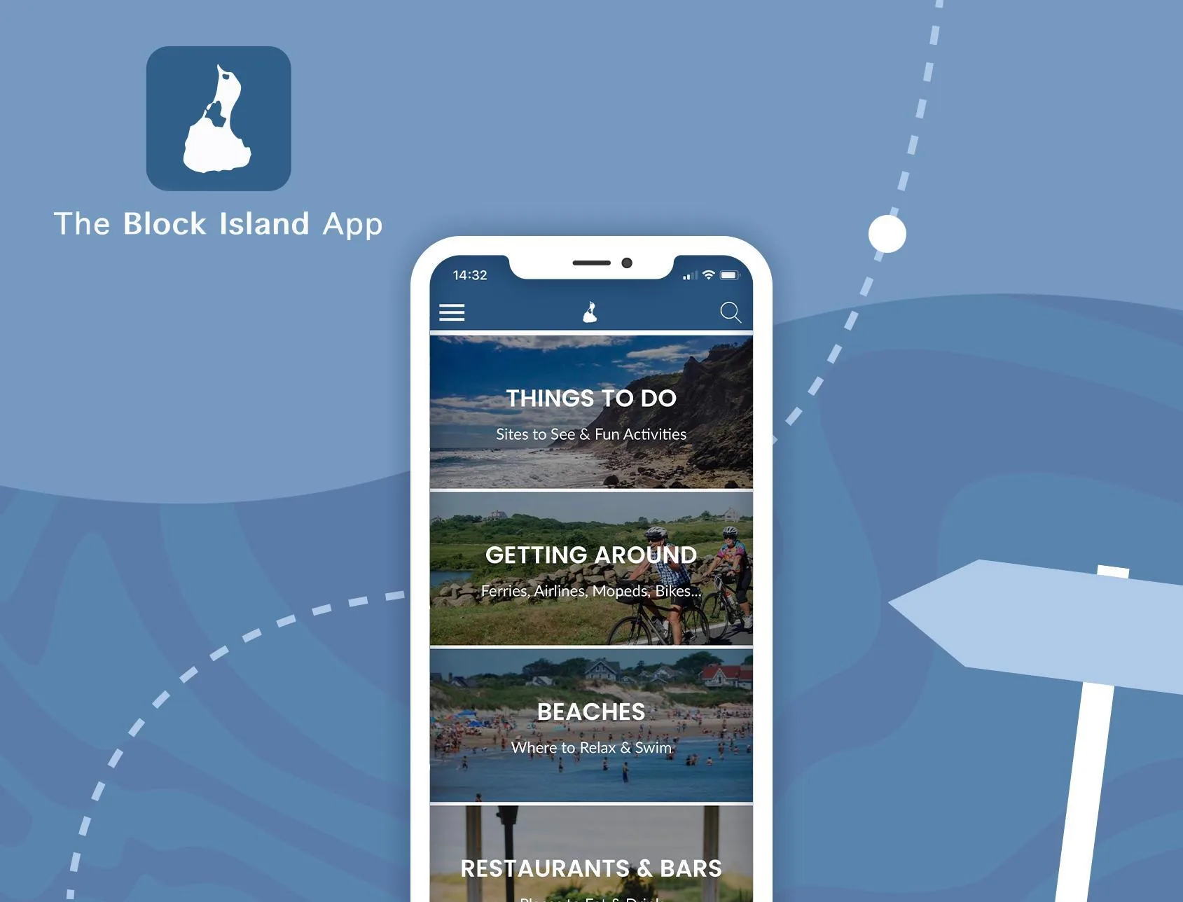 Block Island: a complete tourist guide, in an app.