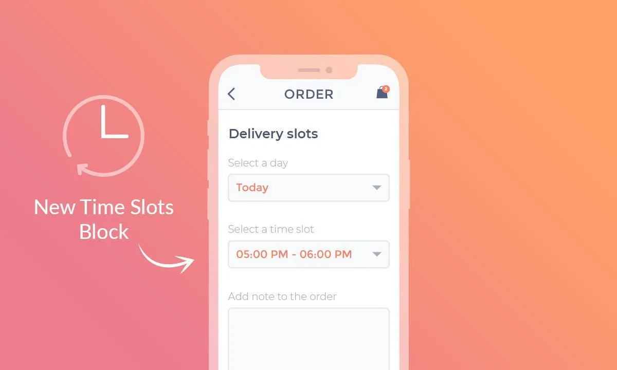 How to set up your newly available Time Slots add-on on your Shopping App