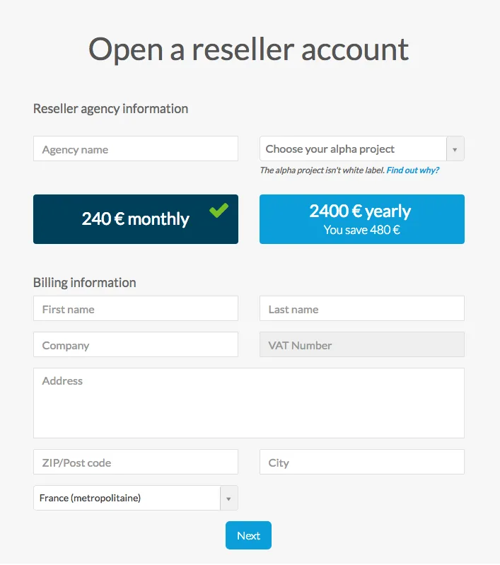 Introduction to the Reseller Dashboard