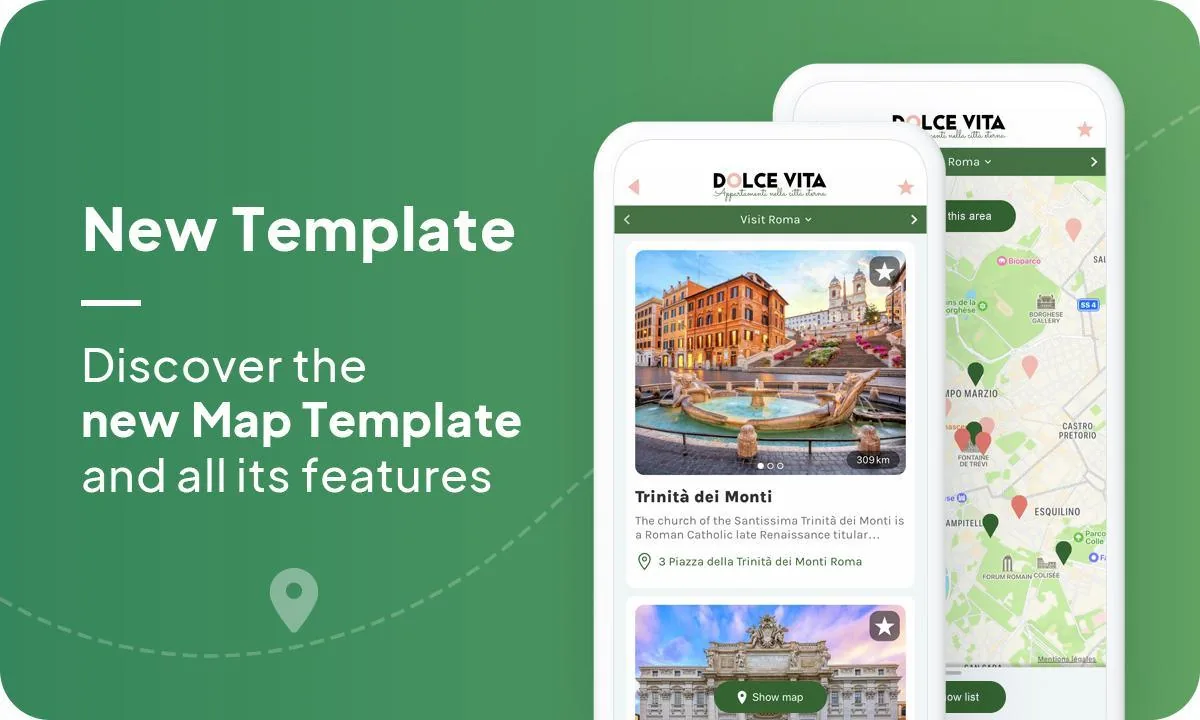 Design Update : A stunning new template for your Map section
